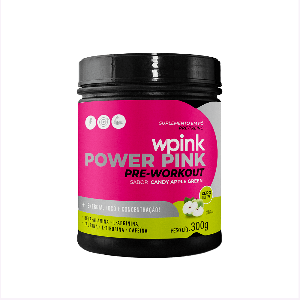 Super Pré-treino de maçã verde - pré-treino – 300g