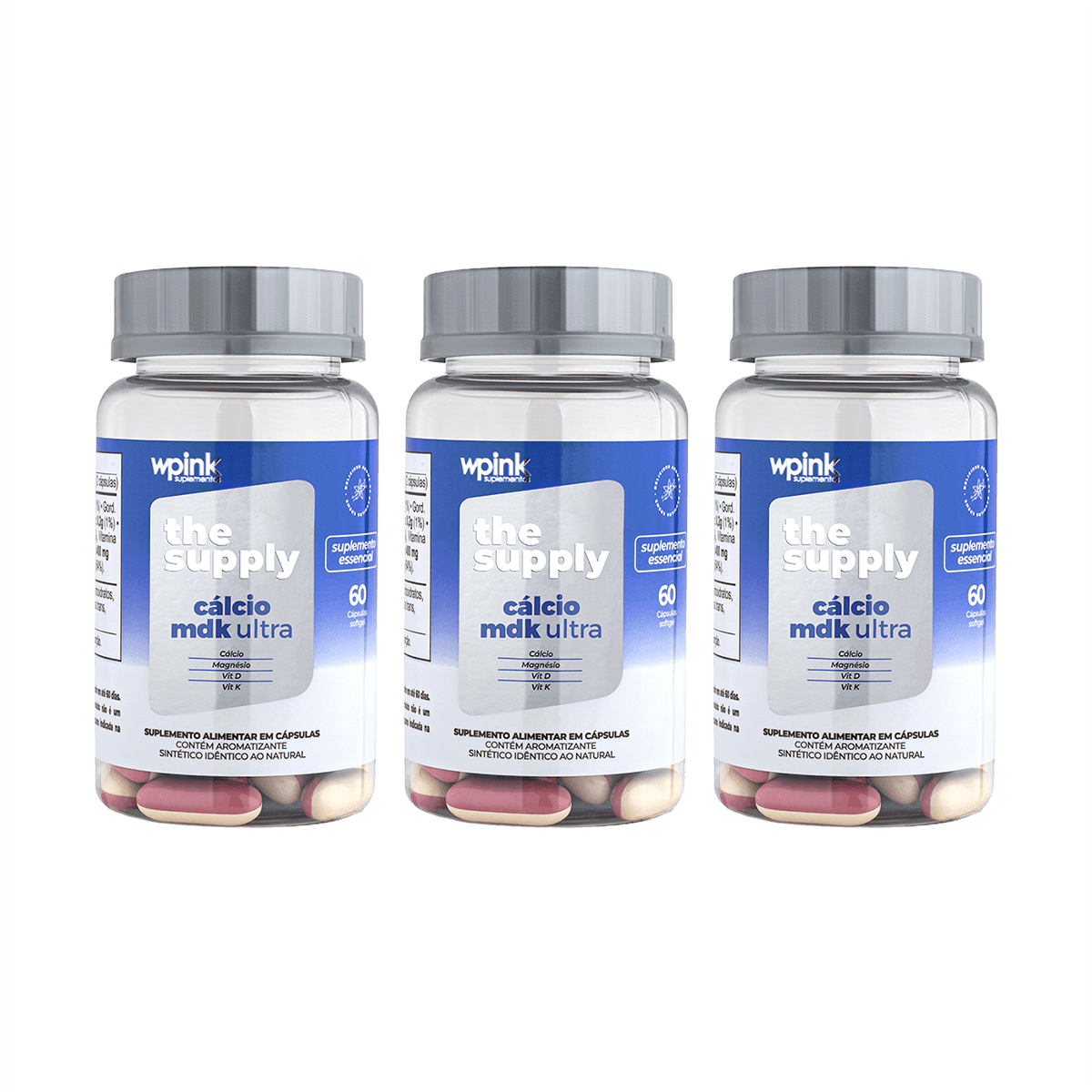 Kit Cálcio mdk ultra (3 un.)